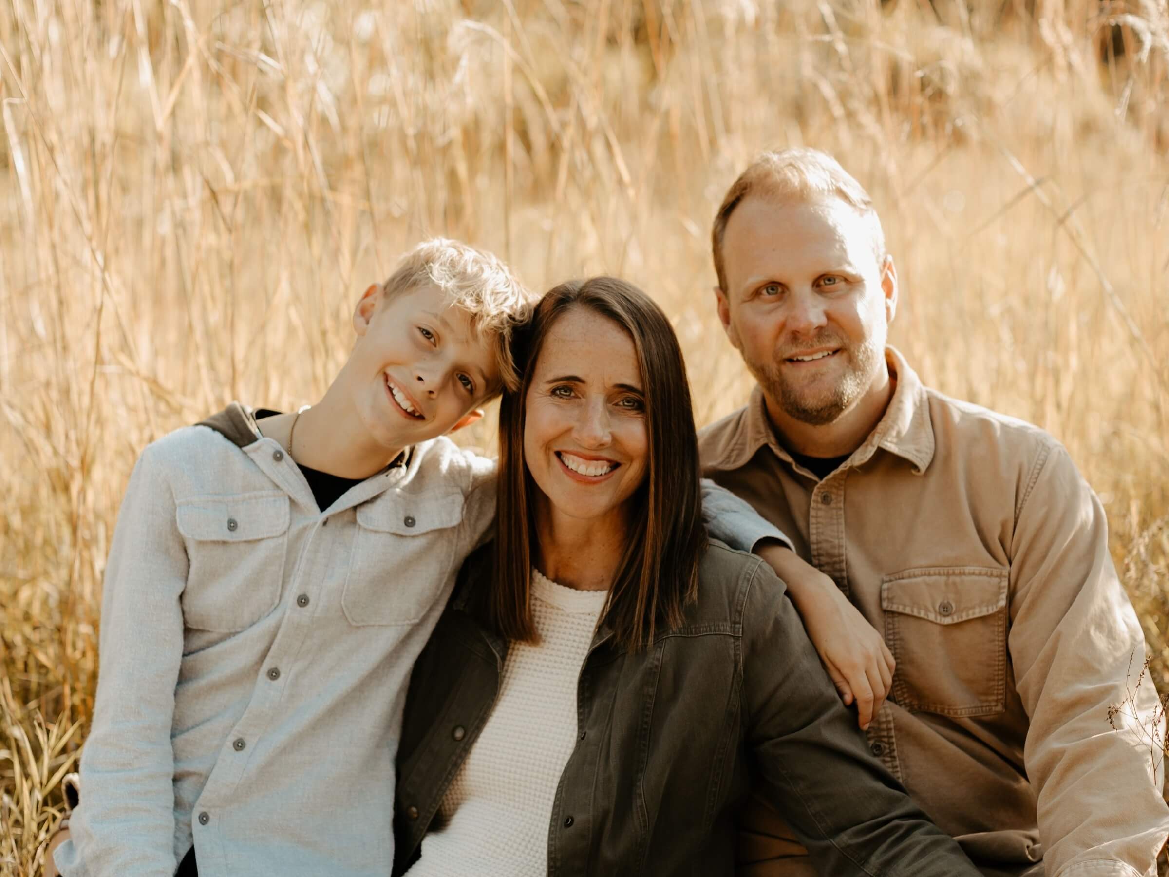 SH Molly, her Husband and son